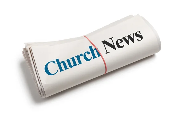 Notícias da igreja — Fotografia de Stock