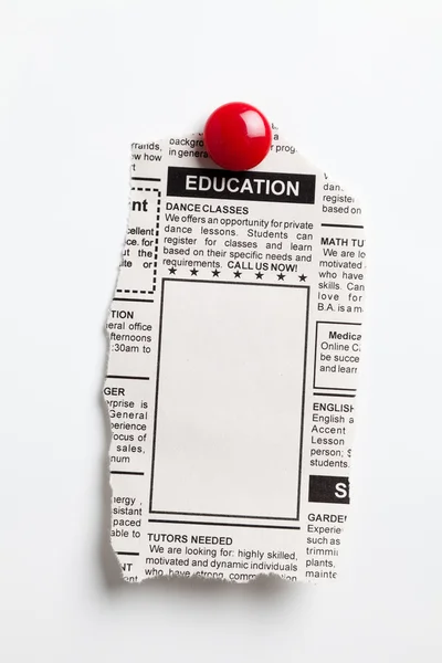 Educación Ad — Foto de Stock