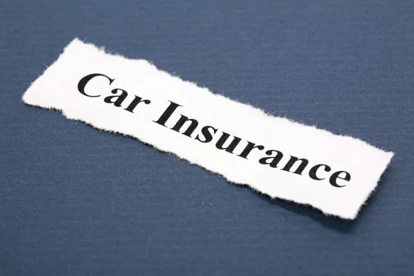 Assicurazione auto — Foto Stock