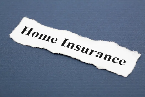 Home Insurance — Stock Photo, Image