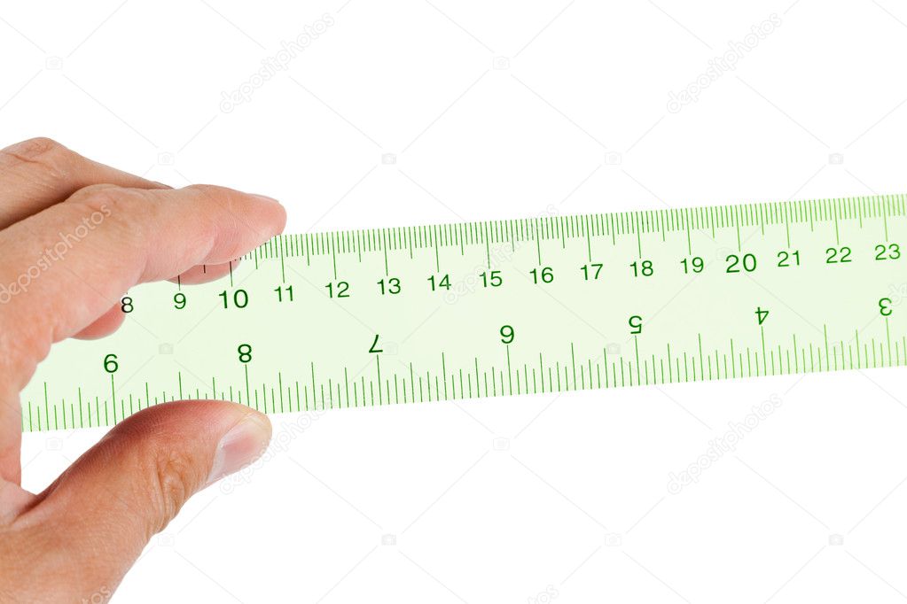 Green Ruler Stock Photo by ©Devon 11402275