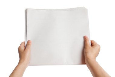 Blank Newspaper clipart