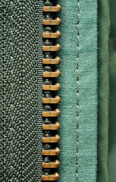 Half of the zipper — Stock Photo, Image