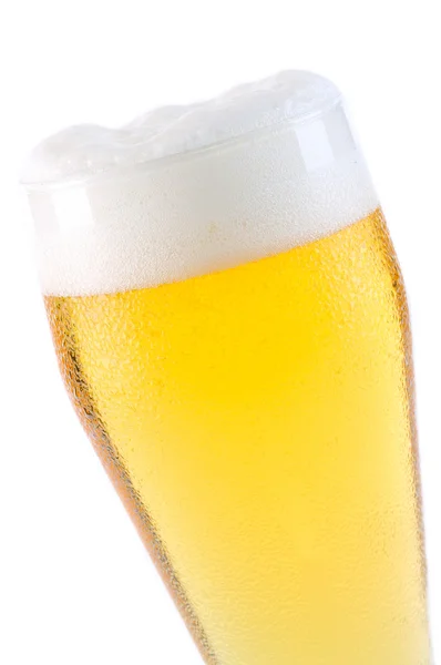 Øl i glass – stockfoto
