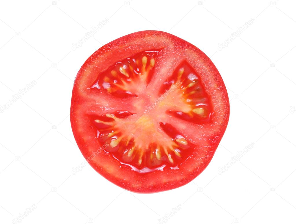 Slice of tomato