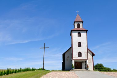 küçük eski kilise Polonya