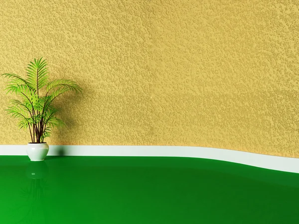 Zielona roślina — Zdjęcie stockowe