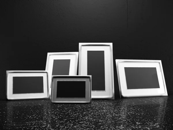 Many photo frames — Stock Photo, Image