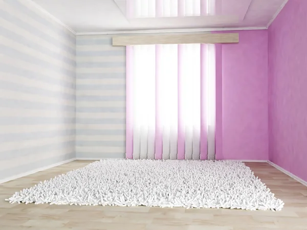 Children's kamer in zachte kleuren — Stockfoto