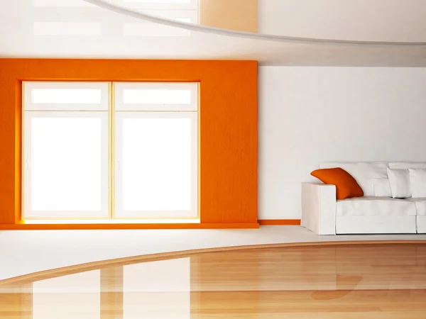 Interieur design scène van woonkamer — Stockfoto
