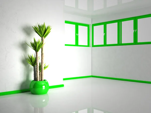 Odada bir bitki — Stok fotoğraf