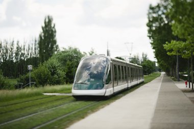 Tramway in Strasbourg clipart