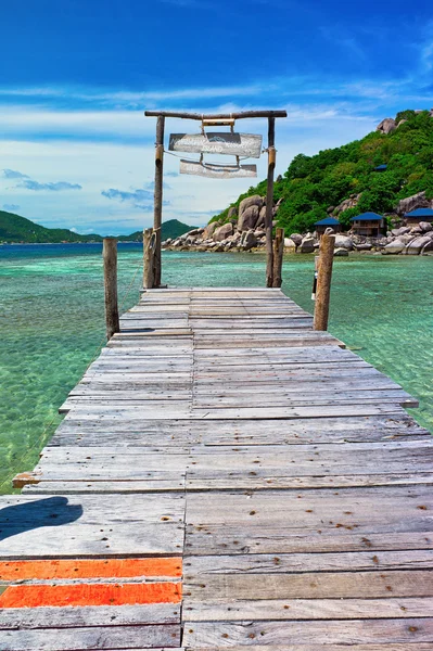 Nangyuan eiland resort in ko tao thailand — Stockfoto
