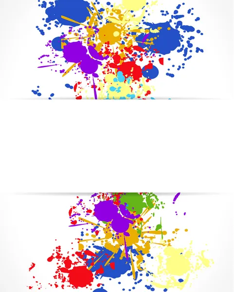 Illustration vectorielle abstraite de conception de fond grunde splash — Image vectorielle