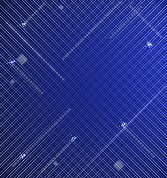 Абстрактная синяя технология размыла фон линий — стоковое фото