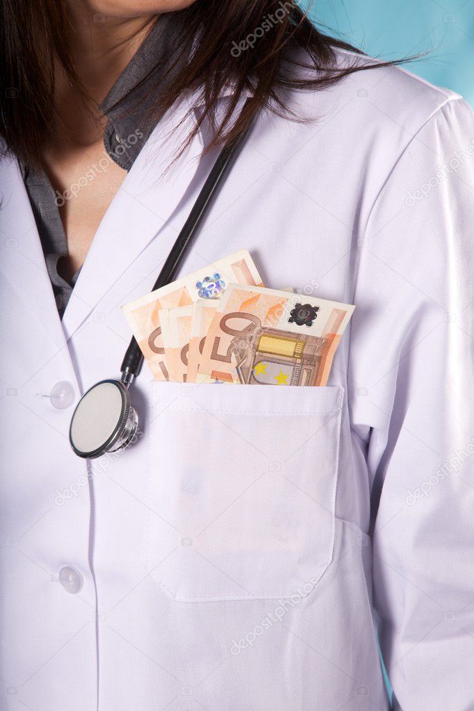 Money in pocket doctor