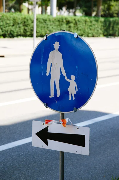 stock image Road safety sign