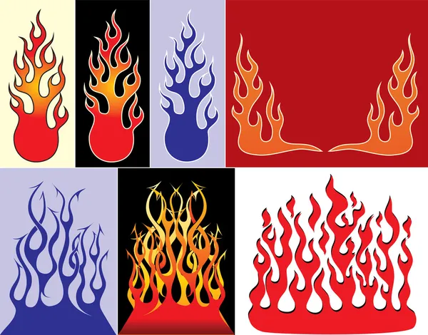 Ogień logo — Wektor stockowy