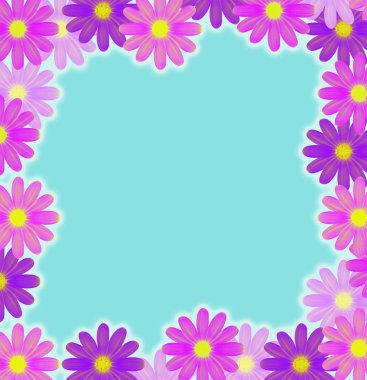 Flower frame clipart