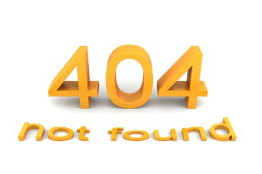 Not found 404 clipart