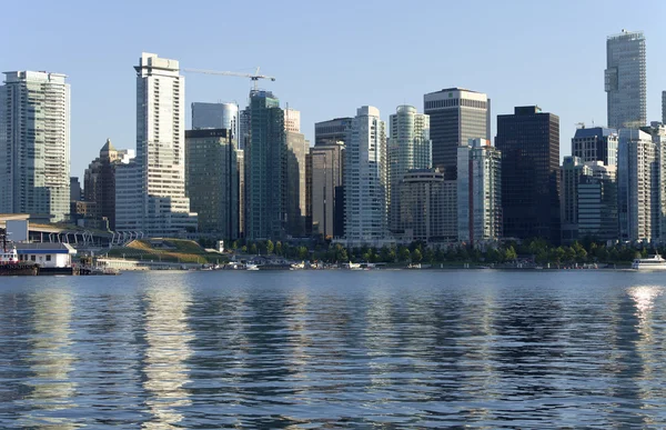 Skyline de Vancouver bc. — Fotografia de Stock