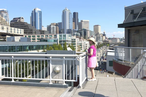 Látogatás a Seattle-i washington. — Stock Fotó