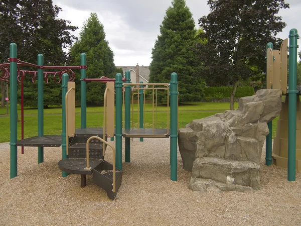 stock image Children playground in a park.