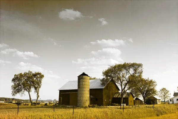 Amerikansk landsbygd - vintage design — Stockfoto