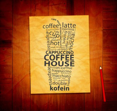kahve poster