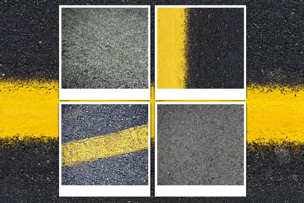 Asphalt Road Background or Texture — Stock Photo, Image
