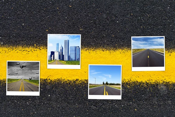 Travel Road Background — Stock Photo, Image