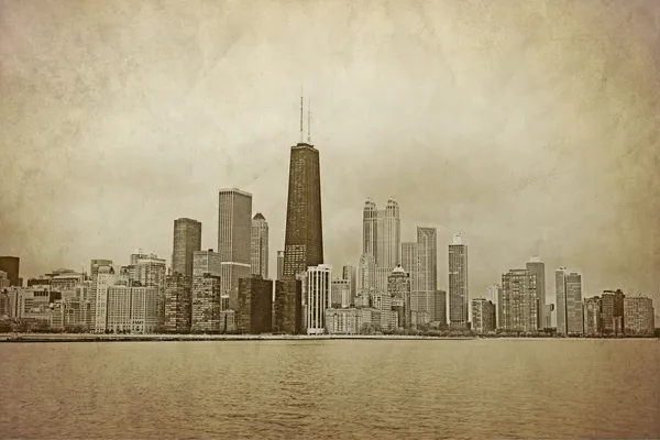 시카고-빈티지 디자인 — 스톡 사진
