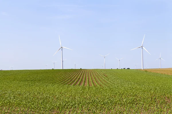 American Countryside Wind farm — Stock Photo, Image