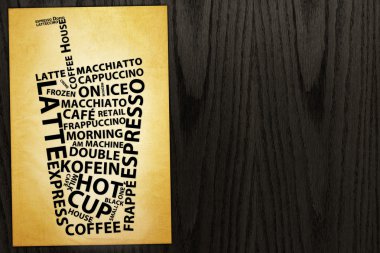 kahve poster