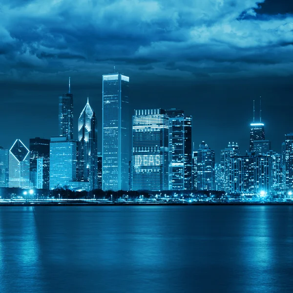 Шторм в Чикаго — стоковое фото