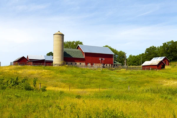 Amerikaanse boerderij — Stockfoto