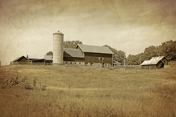Amerikaanse platteland - vintage design — Stockfoto