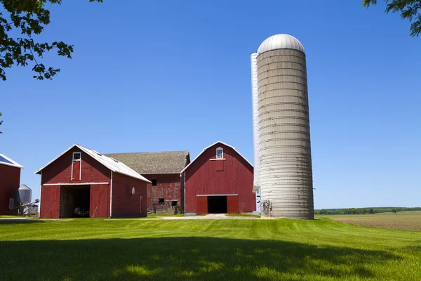 Американская сельская ферма — стоковое фото