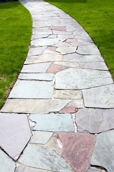 Caminhada de cor de pedra — Fotografia de Stock