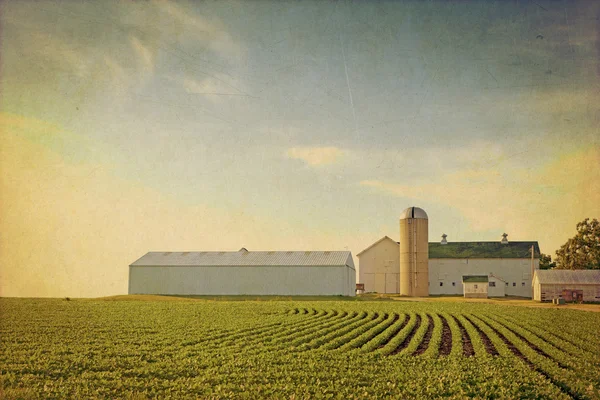 Amerikanische Landschaft - Vintage-Design — Stockfoto