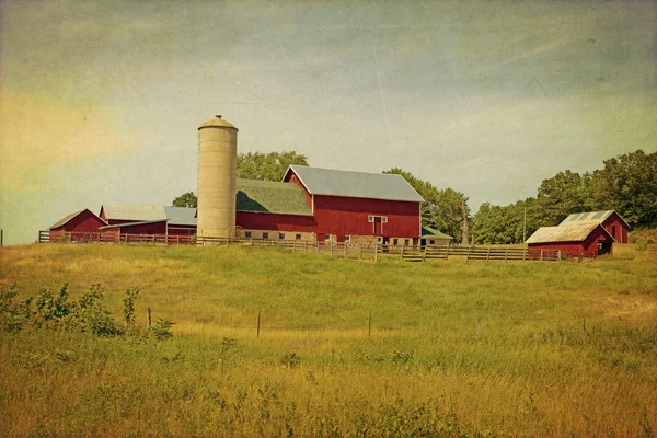 Amerikanische Landschaft - Vintage-Design — Stockfoto
