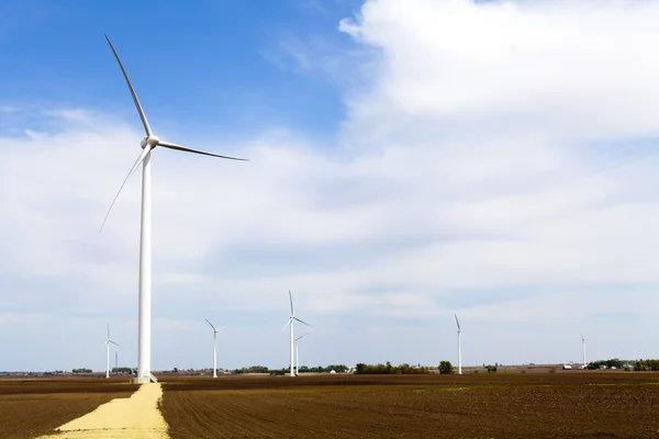 アメリカの田舎の風車 — ストック写真