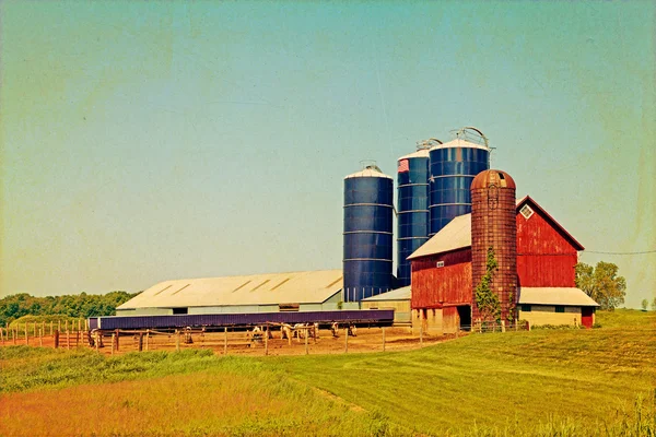 Vintage Farm — Stock Photo, Image