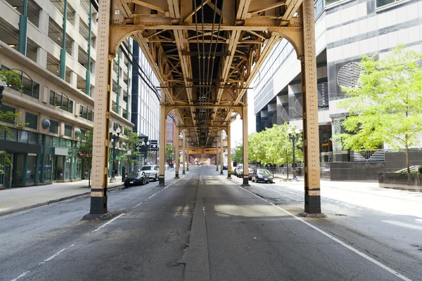 Urban Style - Bridge in city downtown — Stock Photo, Image