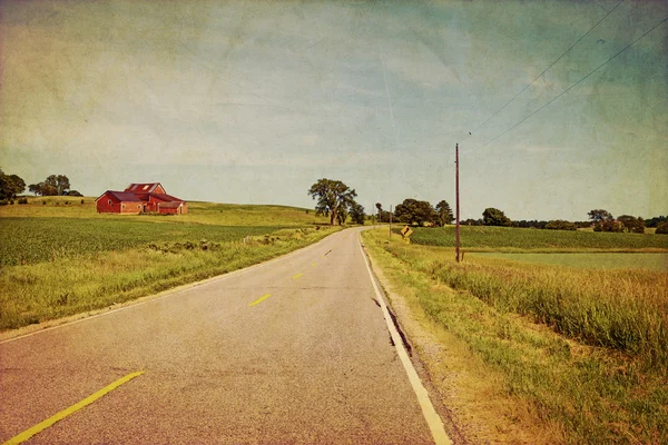 Vintage Design - Road — Stock Photo, Image
