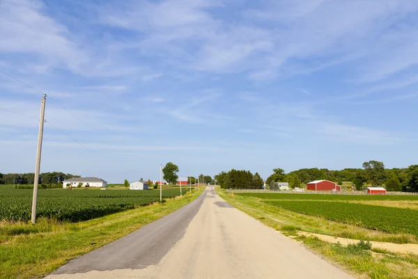 Provincie weg — Stockfoto