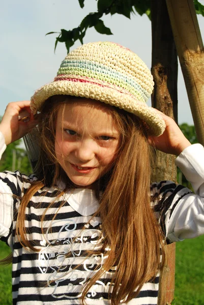小さな女の子のファッションのモデル成長 141 — ストック写真