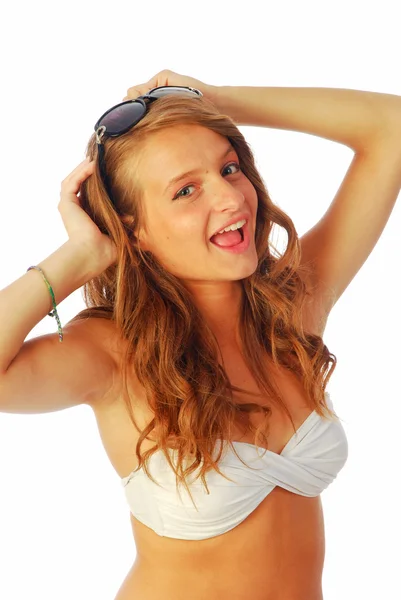 Exuberant girl 258 — Stock Photo, Image