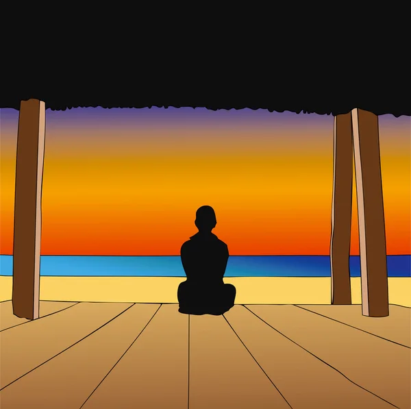 Meditáció — Stock Fotó