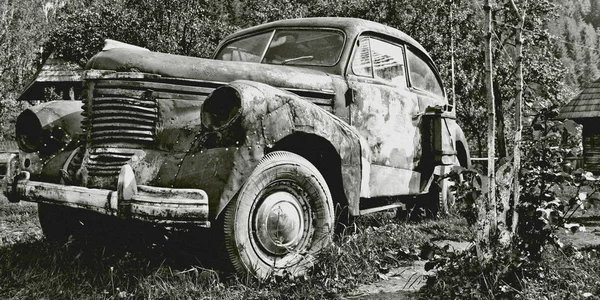 "старий автомобіль " — стокове фото